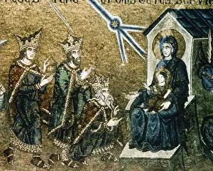 Italiy. Venice. Saint Marks Basilica. Epiphany. Mosaic. 12t