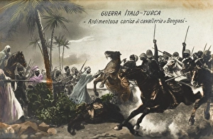 Defenders Gallery: Italo-Turkish War (1911-12) - Cavalry Charge