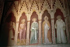 Miniato Prints: Italy. Basilica Saint Miniato al Monte. Frescoes