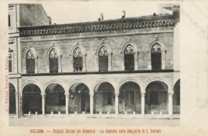 Images Dated 6th April 2011: Italy - Bologna - Palazzo Isolani gia Bianchini