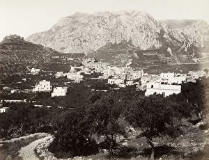 Italy c.1880's - view on the island of Capri