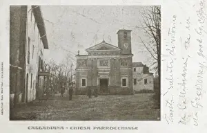 Parochial Prints: Italy - Callabiana - Parochial Church