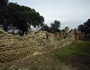 Italy. Campania. Cumae. Acropolis. Temple Zeus. 5th century