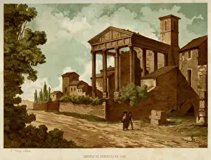 Hercules Prints: Italy / Cori / Temple