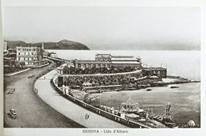 Images Dated 16th December 2011: Italy, Genoa - Lido d Albaro