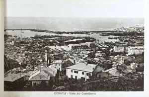 Images Dated 16th December 2011: Italy, Genoa - View of Castellaccio