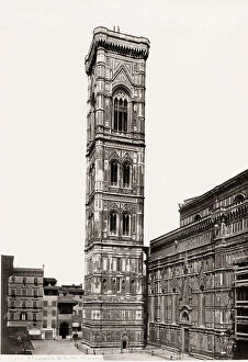Piazza Gallery: Italy Giottos Campanile Piazza del Duomo Florence, Italy