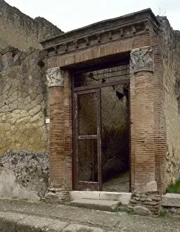 Portal Collection: Italy. Herculaneum. House of the Great Portal