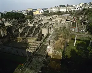 Italy. Herculaneum. Ruins