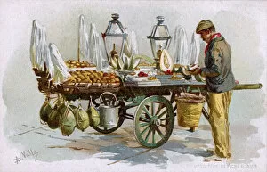 Valle Collection: Italy - Indian Fig Seller