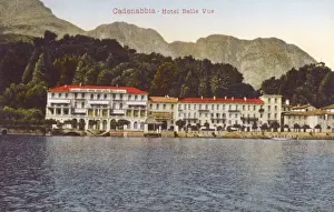 Como Prints: Italy - Lake Como, Cadenabbia - Hotel Belle Vue