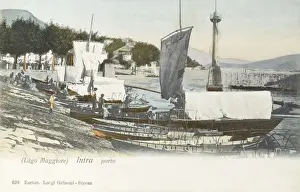 Italy - Lake Maggiore - Intra - The Port