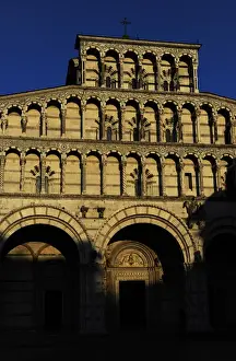 Italy. Lucca. Cathedral of Saint Martin. Facade