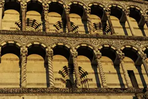 Italy. Lucca. Cathedral of Saint Martin. Facade