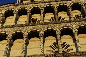 Italy. Lucca. Cathedral of Saint Martin. Facade
