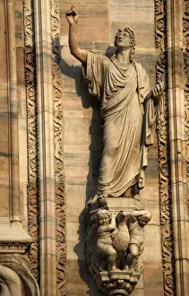 Italy. Milan. Cathedral. Gothic. 14th century. John the Evan