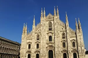 Images Dated 22nd March 2012: Italy. Milan. Cathedral. Gothic. 14th century. Exterior. Fac