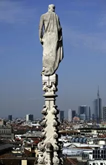 Images Dated 21st March 2012: Italy. Milan. Cathedral. Gothic. 14th century. Statue of the