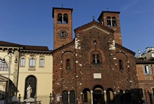 Images Dated 22nd March 2012: Italy. Milan. Church of the Holy Sepulchre. Founded in 1030
