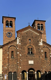Images Dated 22nd March 2012: Italy. Milan. Church of the Holy Sepulchre. Founded in 1030