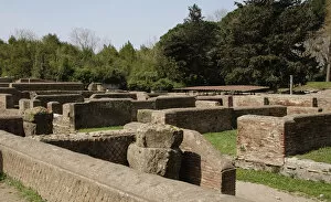 Images Dated 5th April 2009: Italy. Ostia Antica. The Republican Store-building. Genera