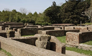 Antica Gallery: Italy. Ostia Antica. The Republican Store-building. Genera
