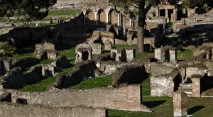 Images Dated 5th April 2009: Italy. Ostia Antica. Ruins