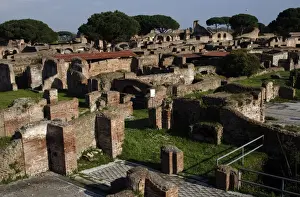 Italy. Ostia Antica. Ruins