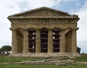 Italy. Paestum. Temple of Neptune