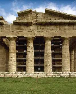 Italy. Paestum. Temple of Neptune