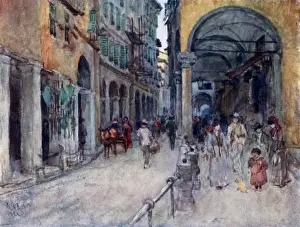Italy / Pisa Street 1905