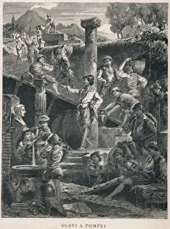 Italy / Pompeii / Excavation