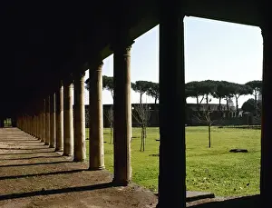 Colum Prints: Italy. Pompeii. Great gym