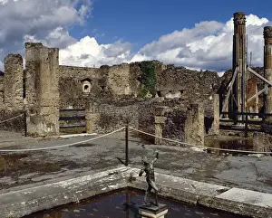 Italy. Pompeii. The House of the Faun. 2nd century BC