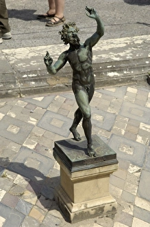 Poempeiians Collection: ITALY. Pompeii. House of the Faun. Faunus. Roman