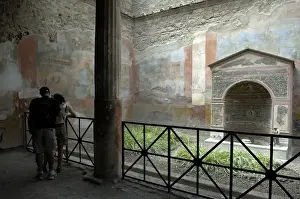 ITALY. Pompeii. The House of the Small Fountain