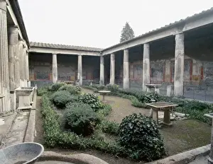 Italy. Pompeii. House of Vetti. Domus. 1st century AD. Peris