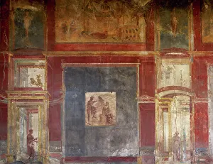 Unesco Collection: Italy, Pompeii. Pompeian frescoes of the Macellum