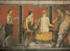 Beginning Prints: ITALY. Pompeii. Villa of Mysteries. Beginning