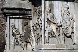Images Dated 3rd April 2009: Italy. Rome. Arch of Septimius Severus