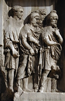Images Dated 3rd April 2009: Italy. Rome. Arch of Septimius Severus
