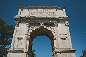 Touristical Prints: Italy. Rome. Arch of Titus. Triumphal arch, located on the V