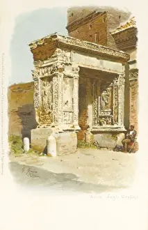 Arco Prints: Italy - Rome - Arco Degli Argentari