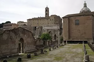 Images Dated 3rd April 2009: Italy. Rome. Basilica Aemilia