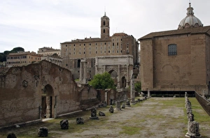 Images Dated 3rd April 2009: Italy. Rome. Basilica Aemilia