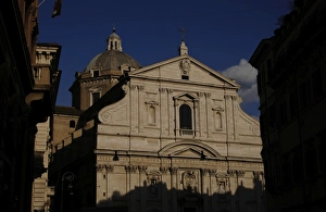 Images Dated 11th March 2009: Italy. Rome. The Church of the Gesu. Mannerist. 16th century