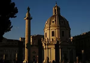 Italy. Rome. Church of the Most Holy Name of Mary and Trajan