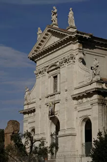 Triangular Gallery: Italy. Rome. Church of Saint Frances of Rome
