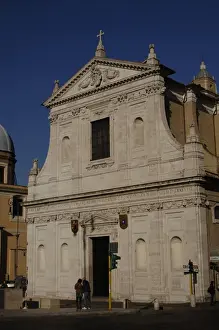 Rebuilt Prints: Italy. Rome. Church of Saint Jerome of the Croats. 16th cent