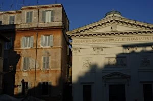 Triangular Collection: Italy. Rome. Church of Saint John of Malva (San Giovanni del